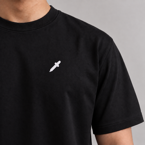 Artist Paint Tube Tee in black