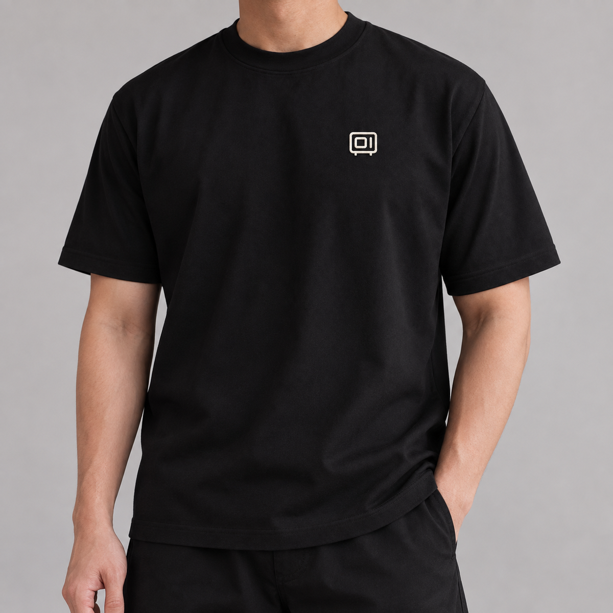 Baker Oven Tee in black