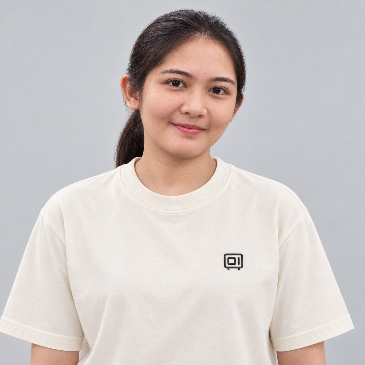 Baker Oven Tee in cream