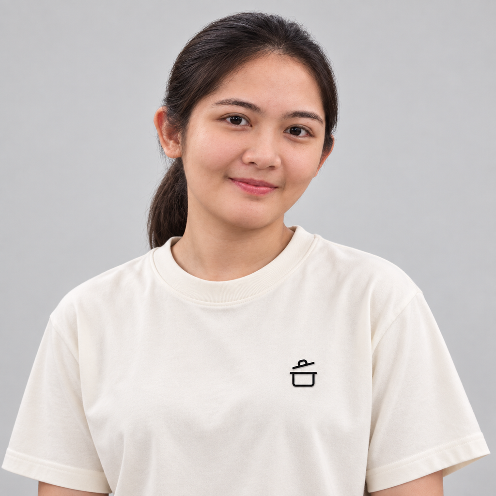 Baker Whisk Tee in cream