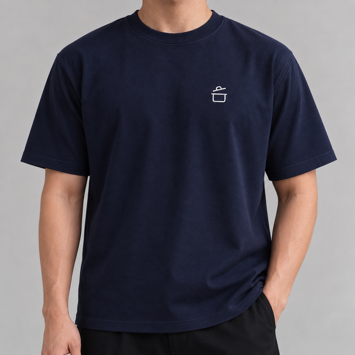 Baker Whisk Tee in navy