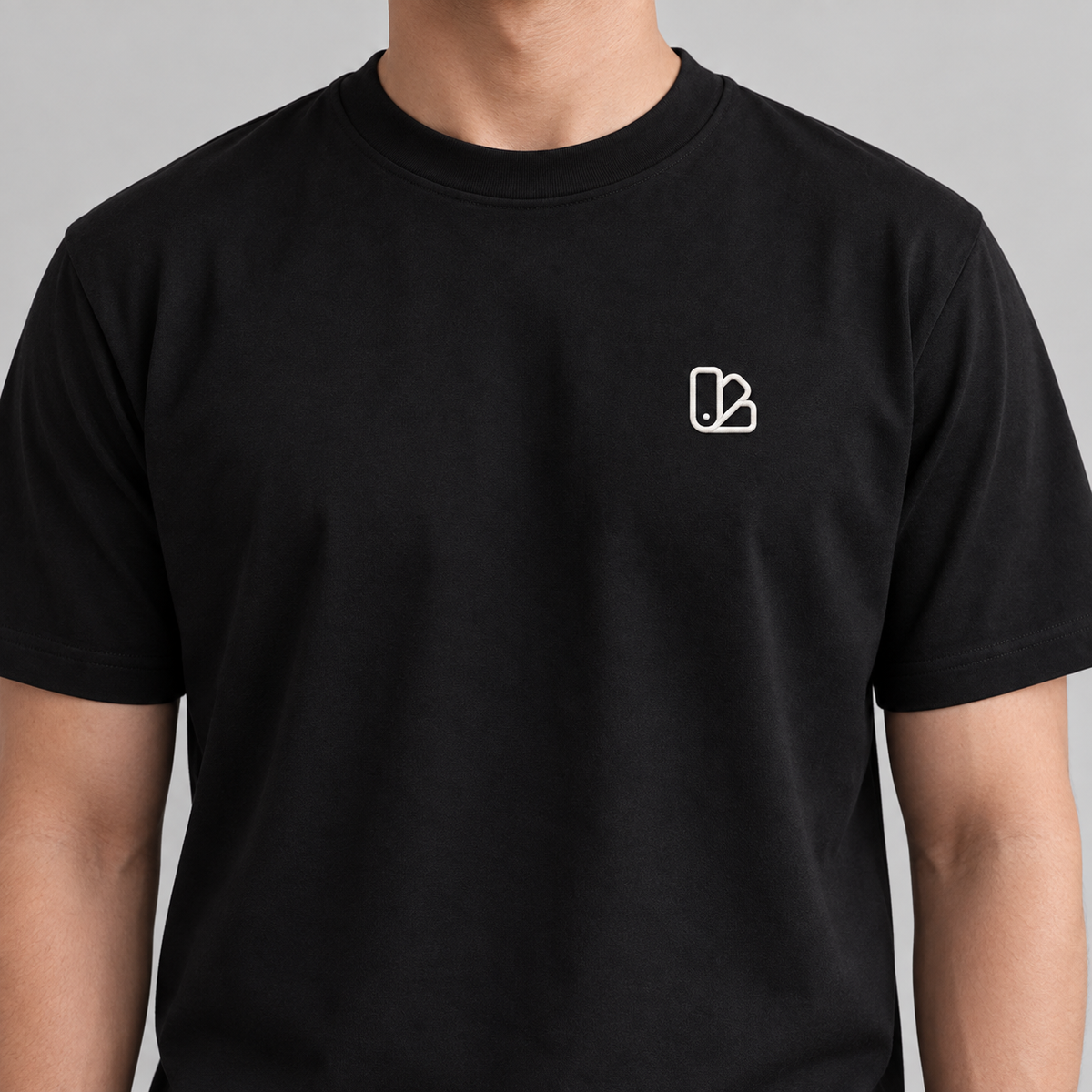 Designer Swatch Tee in black