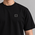 Developer Brackets Tee in black