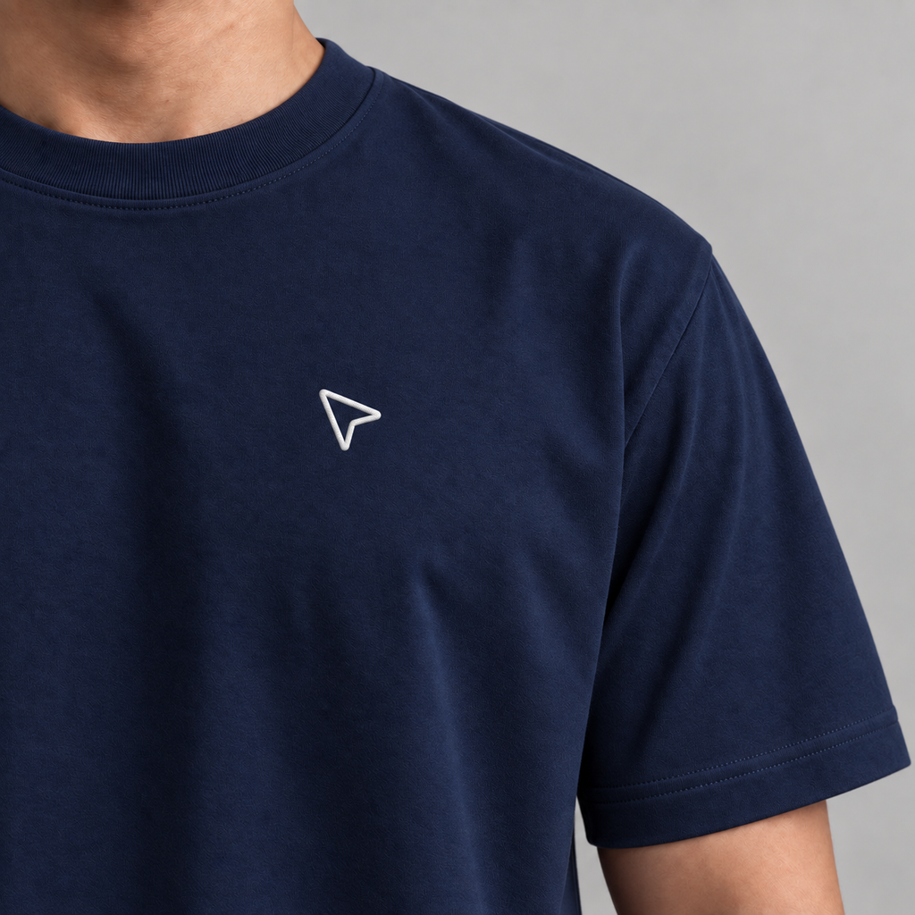 Developer Cursor Tee in navy