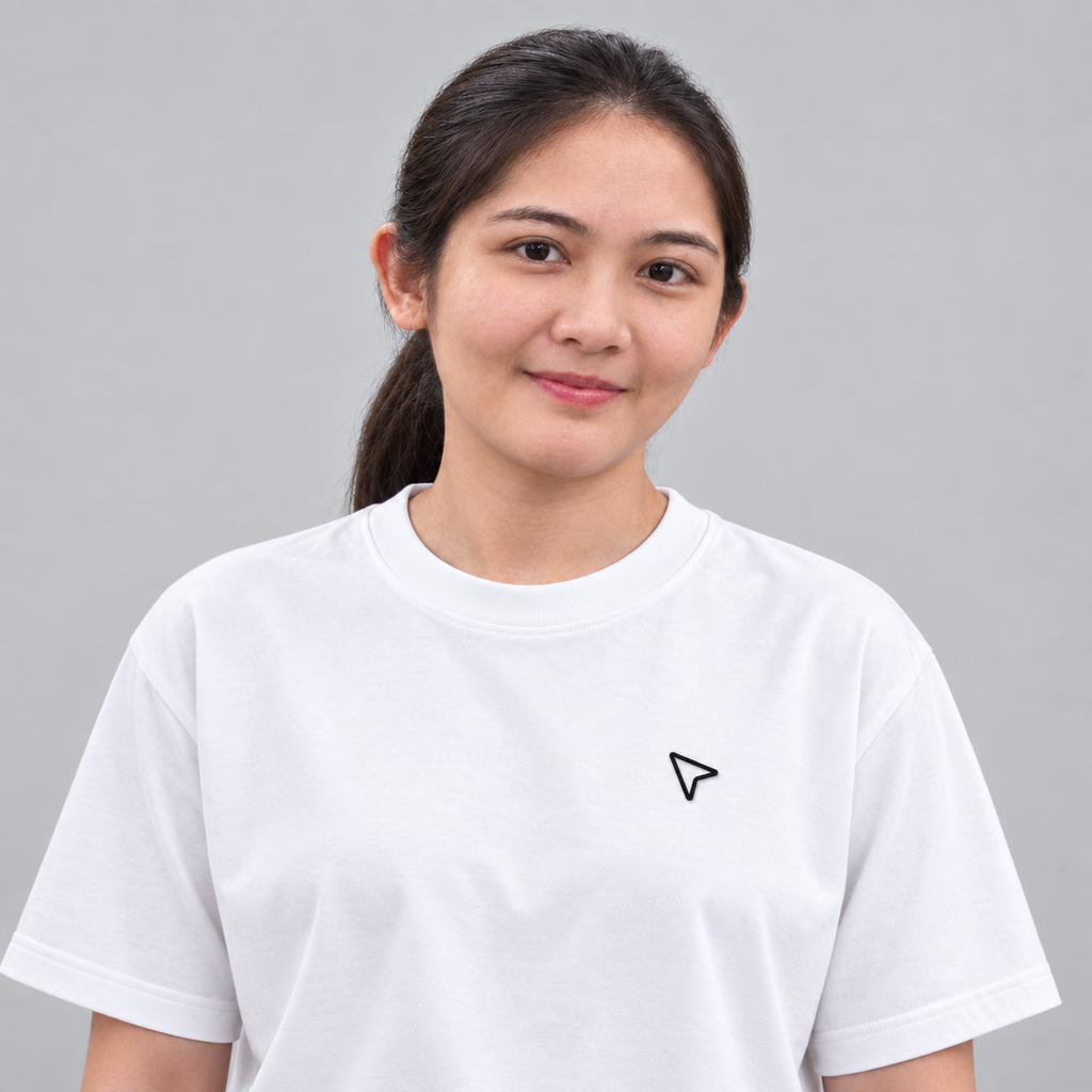 Developer Cursor Tee in white